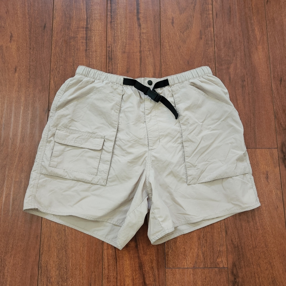 LANDS' END MENS OUTRIGGER QUICK DRY CARGO SWIM TRUNKS